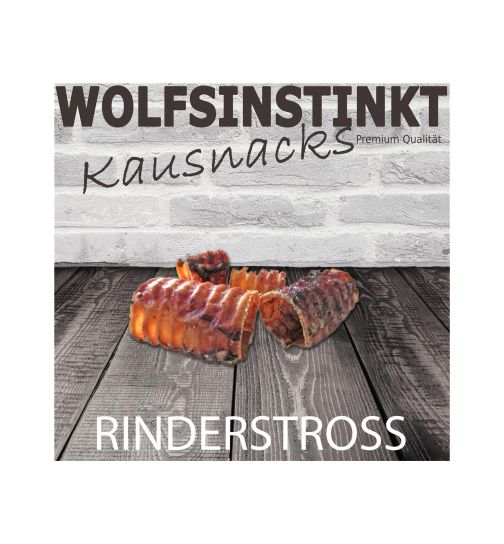 Wolfsinstinkt Rinder Stross kurz 10cm