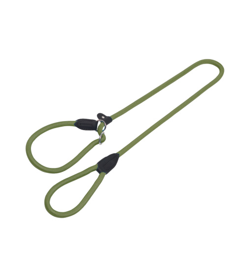Nobby Retriever Leine "FUN ROYAL" L: 170 cm; B: 13 mm olive grün