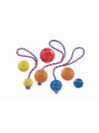 Nobby Rubber Line Ball mit Seil  ? 6 cm