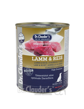 Dr. Clauder Selected Meat Lamm &amp; Reis 800g