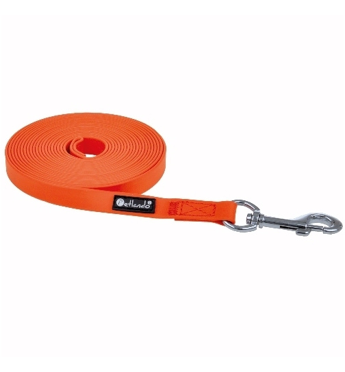 Petlando Trekking Schleppleine 10m/15mm orange