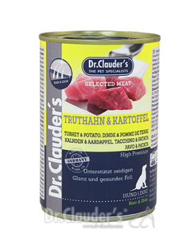 Dr. Clauder Selected Meat Truthahn &amp; Kartoffel 400g