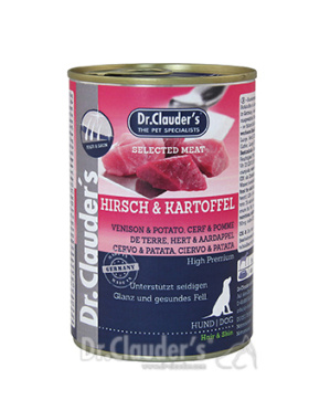 Dr. Clauder Selected Meat Hirsch &amp; Kartoffel 400g