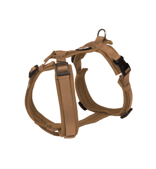 Petlando Mesh Y-Comfort Geschirr M cognac