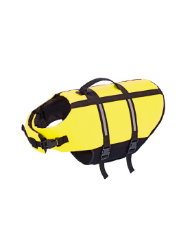 Nobby Hunde Schwimmhilfe 25 cm neon gelb