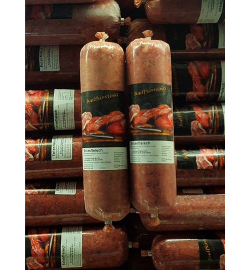 Wolfsinstinkt - Entenfleisch 1kg (grob gewolft)