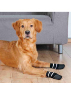 Trixie Hundesocken, Anti-Rutsch mit Rundum-Gummierung, XS?S, 2 St., schwarz