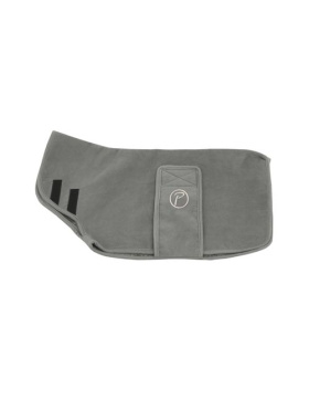Petlando Hundebademantel Superdry S anthrazit