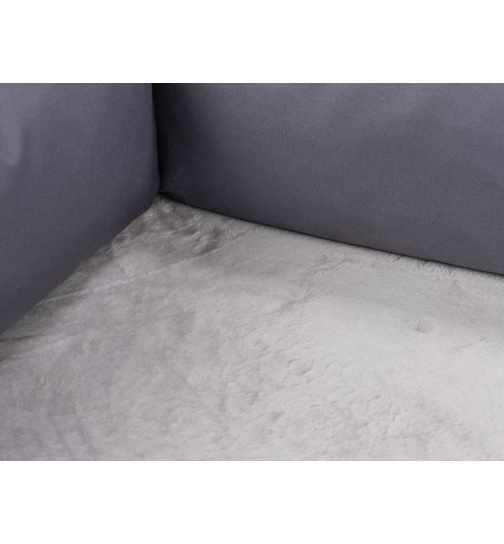 Viscado orthopädisches Hundebett grau 80x57 cm