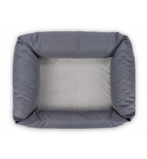 Viscado orthopädisches Hundebett grau 80x57 cm