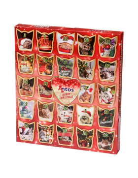 Antos Weihnachts-Adventskalender 200g - Katze