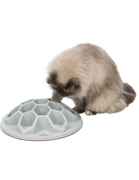 Trixie Cat Activity Snack Hive XXL, &oslash; 35 cm, hellgrau