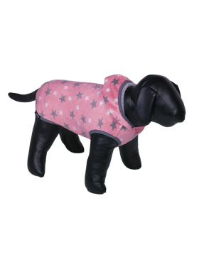 Nobby Hundebademantel FLANELL  - rosa 29cm