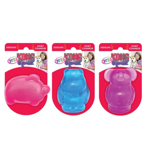 KONG Squeezz JelsM 7,6 cm x 5 cm Multicolor