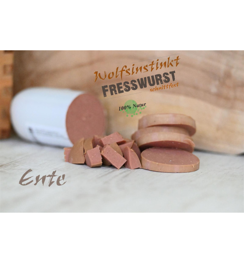 Wolfsinstinkt Fresswurst Ente (schnittfest) 400g