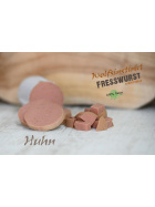 Wolfsinstinkt Fresswurst Huhn (schnittfest) 800g