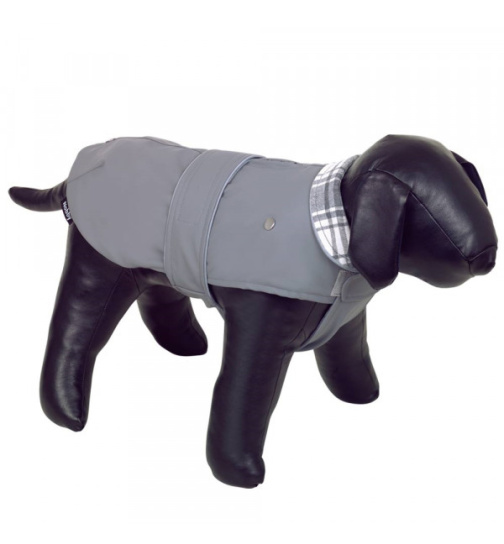 Nobby Hundemantel "Sela", grau, 40 cm