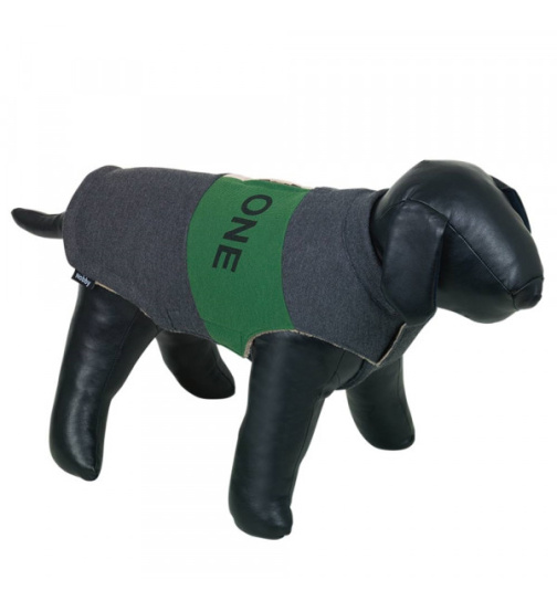 Nobby Hundemantel " The one" grau-grün 48 cm