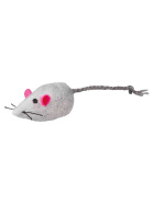 Trixie Maus mit Schelle, Pl&uuml;sch, Katzenminze, 5 cm