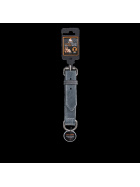 Spotted! Pro Lederhalsband Grau 2,5x50cm