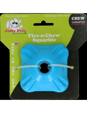 Holland Animal Jolly Flex-n-Chew Squarble blau medium