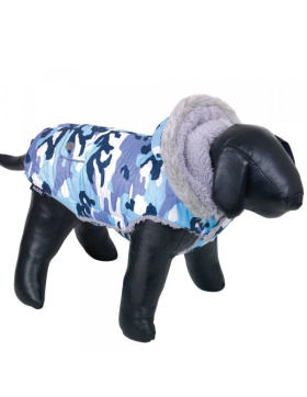 Nobby Hundemantel Polar, camouflage blau