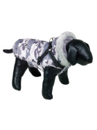 NOBBY Hundemantel POLAR 2 in 1 Camouflage grau