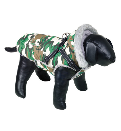 Nobby Hundemantel Polar,  2 in 1 camouflage grün