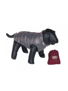 Nobby Hundemantel " Light" bordeaux-grau