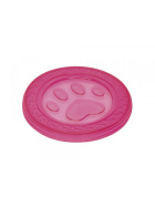 Nobby TPR Fly-Disc"Paw" pink 22cm