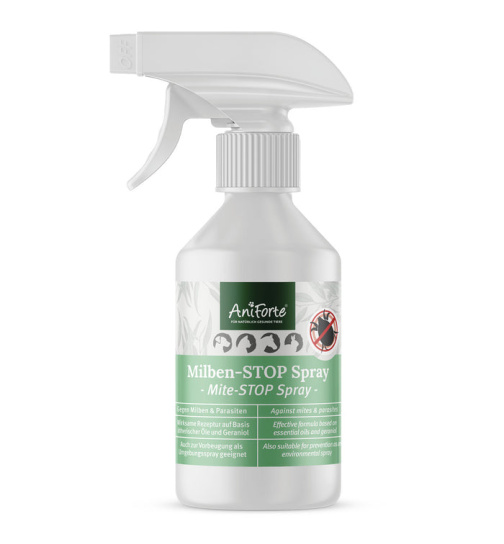 AniForte® Milben-STOP-Spary 250ml für Hunde und Katzen