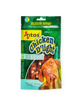 Antos Chicken D`light Chesse 100g