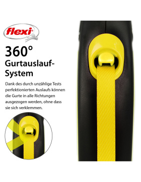 Flexi New Neon S (5m)