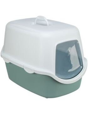 Trixie Katzentoilette Vico, mit Haube, 40 × 40...