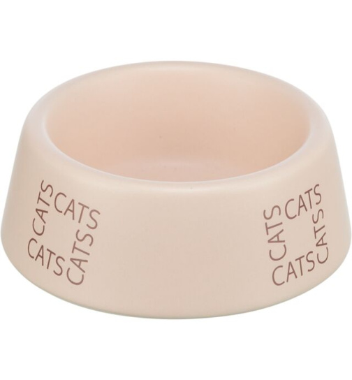 Trixie Napf Cats Keramik, 0,15 l/ø 12 cm, rosa