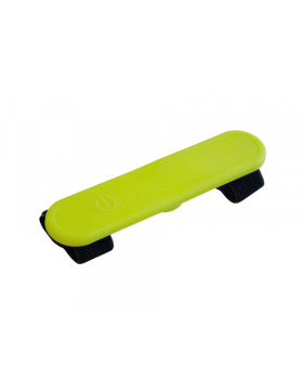 Nobby LED Silikon Sticker "Flash" gelbt 12 x 3,5cm