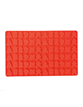 Nobby Xmas Silikon Backmatte Xmas-Motive, 29 x 18cm, 72...