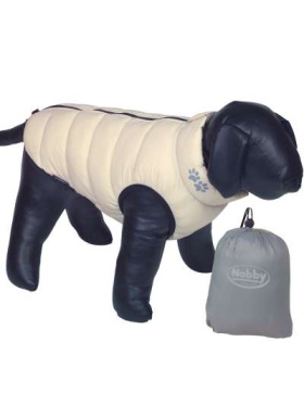 Nobby Hundemantel "LIGHT" beige-grau