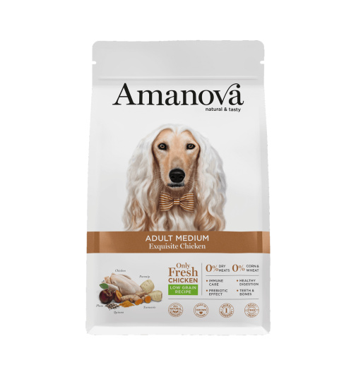 Amanova ADULT MEDIUM "EXQUISITE" Hühnchen 12kg