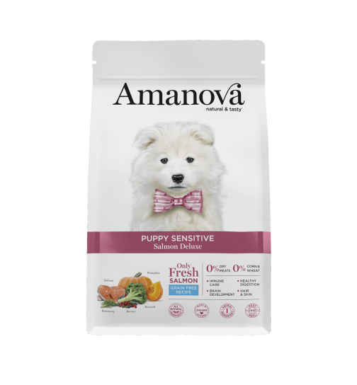 Amanova PUPPY SENSITIVE "DELUXE" Lachs 7kg