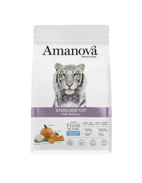 Amanova STERILISED Katze "DELICACY" Fisch 300g