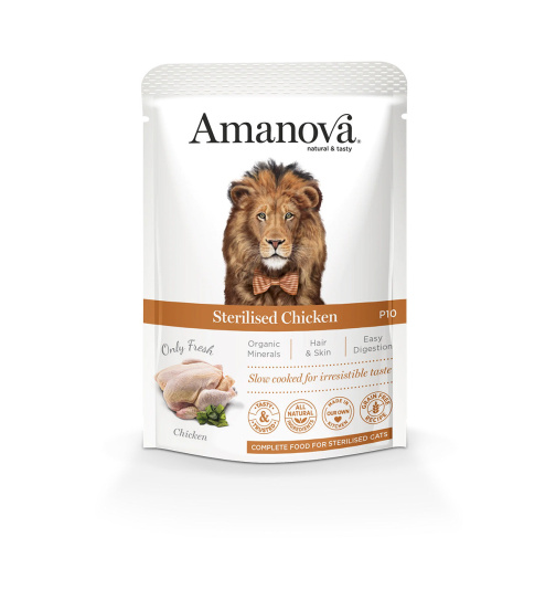 Amanova Adult P10 Sterilised "Hühnchen" 85g