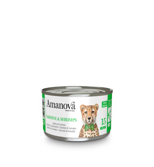 Amanova 15 "Sardinen & Shrimps" 70g