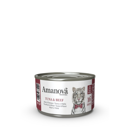 Amanova 16 "Thunfisch & Rind" 70g