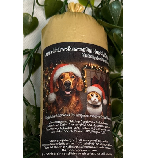 Wolfsinstinkt Weihnachtsmenü Deluxe 500g