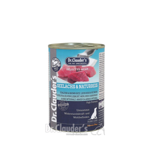 Dr. Clauder Selected Meat Immun Plus Seelachs & Naturreis...