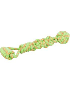 Trixie Knoten-Ball am Tau, ø 8/38 cm, lime