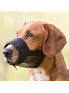 Trixie Maulschlaufe mit Netzeinsatz, Polyester, Schwarz