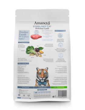Amanova STERILISED Katze "DELICIOUS" Lamm