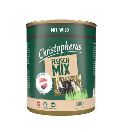 Christopherus Dose Fleischmix mit Wild